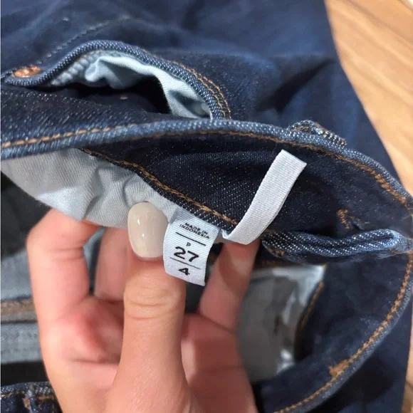 LOFT ‘The Sculpt’ High Rise Dark Blue Jeans - Picture 5 of 7